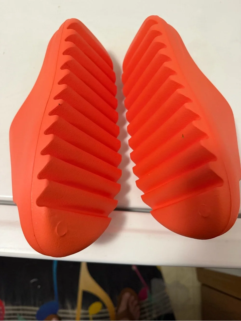 Yeezy Orange Slide Sandals
